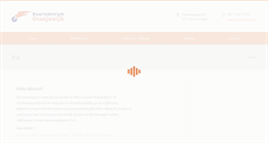 Desktop Screenshot of buurtcentrumoranjewijk.nl